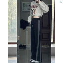 ワイドパンツ レディース 春 夏 秋 冬 ハイウエスト ゆったり 体型カバー 美脚効果 ウエストゴム カジュアル きれいめ 大人 おしゃれ 無地 楽ちん ロングパンツ 通勤 オフィス ナチュラル 旅行