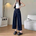 ワイドパンツ レディース 春 夏 秋 冬 ハイウエスト ゆったり 体型カバー 美脚効果 ウエストゴム カジュアル きれいめ 大人 おしゃれ 無地 楽ちん ロングパンツ 通勤 オフィス ナチュラル 旅行