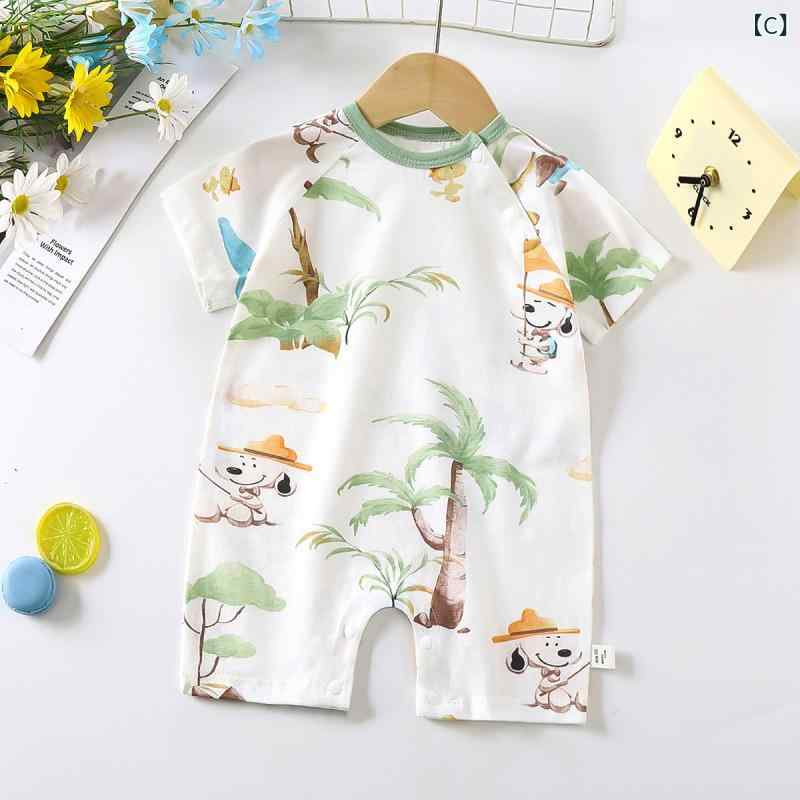 ベビーロンパース 半袖 綿100 サマー 新生児 かわいい おしゃれ 男の子 女の子 肌に優しい 出産祝い ギフト ボディスーツ 吸汗速乾 春 夏 秋 70 80 90