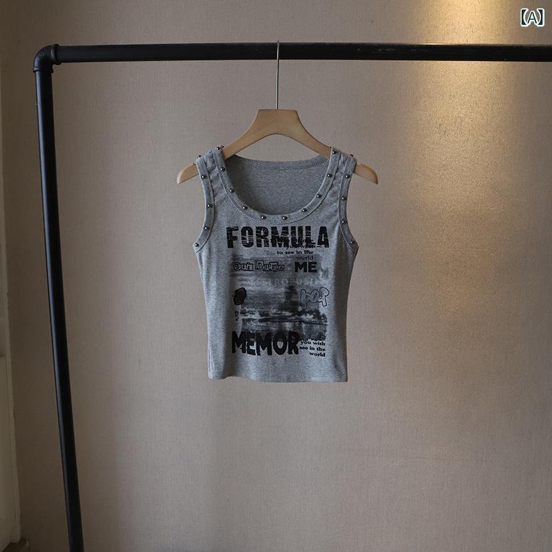 涼しい！冷感サマーニットタンクトッ...