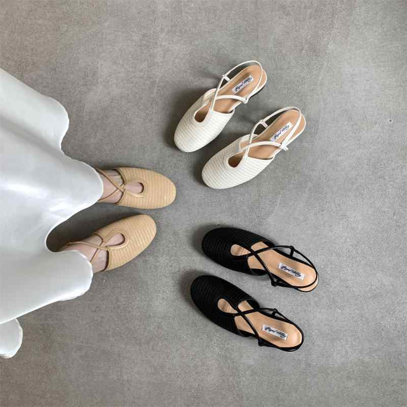 サンダルレディーススペイン手編みつ...