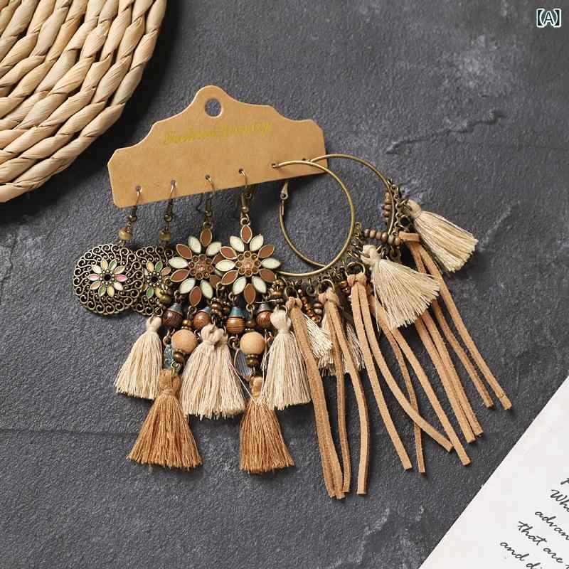 ピアス レディース レトロ調 モノトーン 大人可愛い アクセサリー 韓国風 フックタイプ 上品 ナチュラル ギフト対応