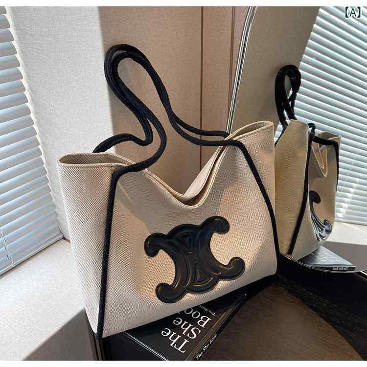 大容量 トートバッグ レディース 高級感 学生 中学生 高校生 大学生 通学バッグ 軽量 カジュアル クロスボディ 無地 春夏秋冬のサムネイル