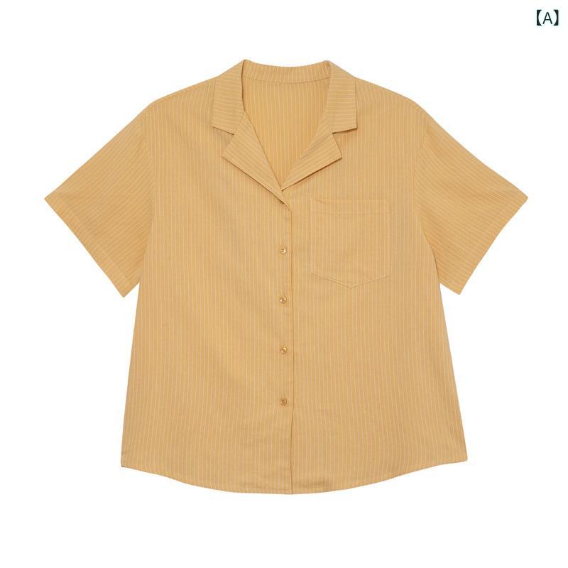 レディース シャツ ストライプ オーバーサイズ 体型カバー ゆったり トップス 長袖 羽織 春 夏 薄手 きれいめ カジュアル 通勤