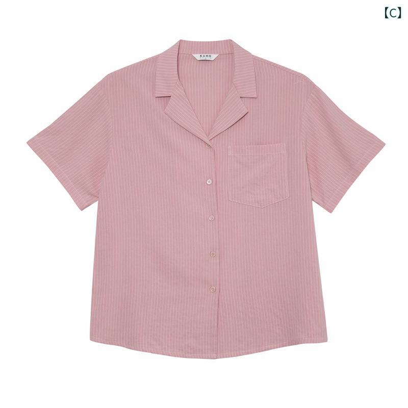 レディース シャツ ストライプ オーバーサイズ 体型カバー ゆったり トップス 長袖 羽織 春 夏 薄手 きれいめ カジュアル 通勤