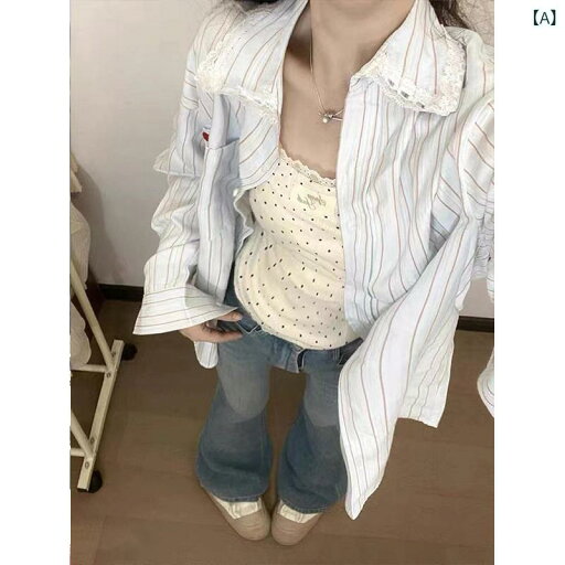 レディース シャツ ストライプ オーバーサイズ 体型カバー ゆったり トップス 長袖 羽織 春 夏 薄手 きれいめ カジュアル 通勤 レディース シャツ ストライプ オーバーサイズ 体型カバー ゆったり トップス 長袖 羽織 春 夏 薄手 きれいめ カジュアル 通勤