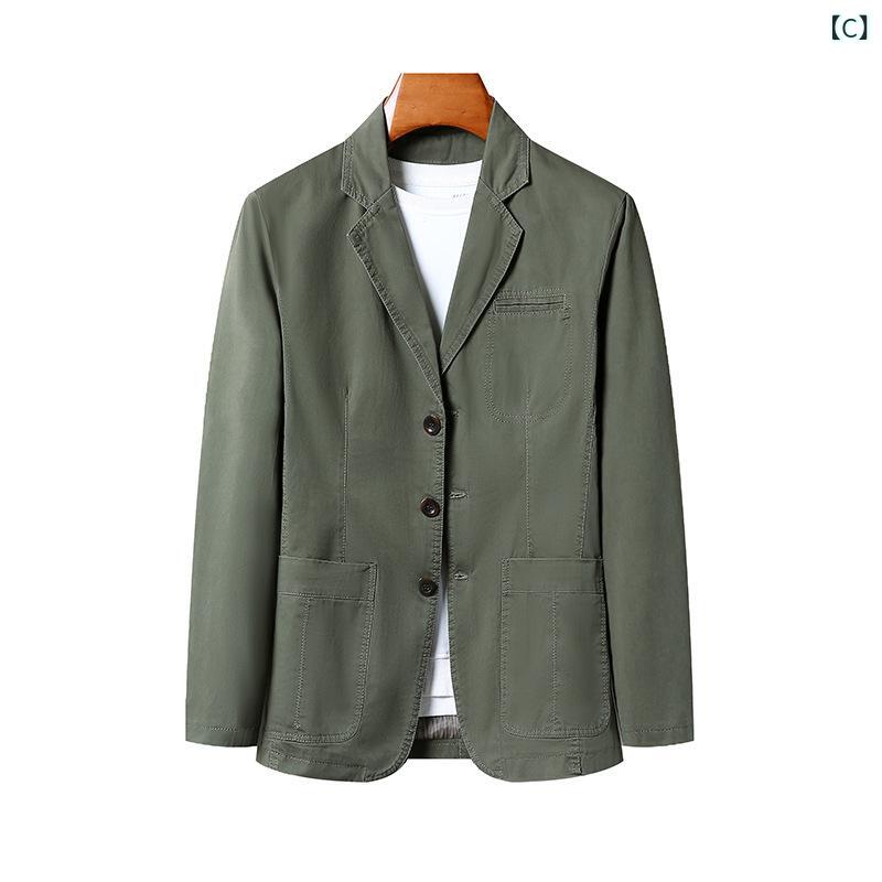 メンズ カジュアルスーツ ジャケット パンツ セットアップ風 ストレッチ素材 オフィス カジュアル 春秋 新作 大人コーデ対応