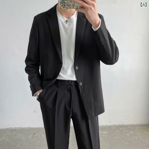 メンズ ビジネススーツ 結婚式 二次会 スーツセット 細身 ストレッチ 着心地良い カジュアルスーツとしても 春秋冬 2025新作 メンズ ビジネススーツ 結婚式 二次会 スーツセット 細身 ストレッチ 着心地良い カジュアルスーツとしても 春秋冬 2025新作
