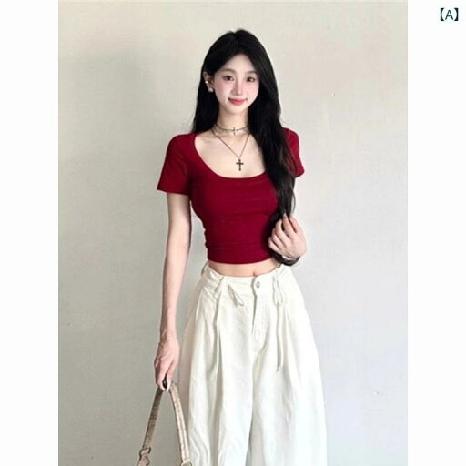 Tシャツ レディース 無地 半袖 クルーネック Uネック Vネック ゆったり 体型カバー カジュアル トップス 大きいサイズ 春夏 2025新作 Tシャツ レディース 無地 半袖 クルーネック Uネック Vネック ゆったり 体型カバー カジュアル トップス 大きいサイズ 春夏 2025新作