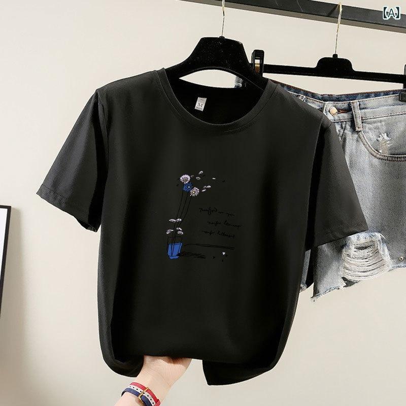 Tシャツ レディース 無地 半袖 クルーネック Uネック Vネック ゆったり 体型カバー カジュアル トップス 大きいサイズ 春夏 2025新作