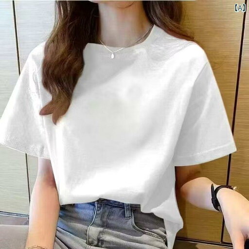 Tシャツ レディース 無地 半袖 クルーネック Uネック Vネック ゆったり 体型カバー カジュアル トップス 大きいサイズ 春夏 2025新作 Tシャツ レディース 無地 半袖 クルーネック Uネック Vネック ゆったり 体型カバー カジュアル トップス 大きいサイズ 春夏 2025新作