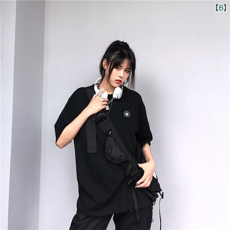 Tシャツ レディース 半袖 無地 Vネック Uネック クルーネック 体型カバー ゆったり トップス カジュアル 大きいサイズ 春夏 2025新作