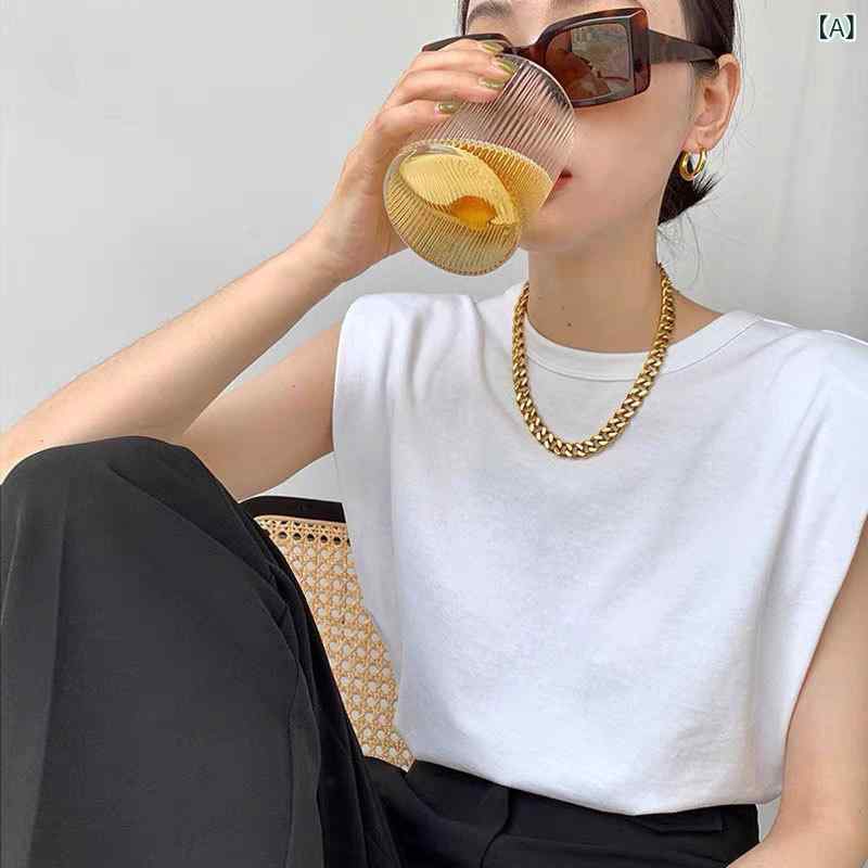 ノースリーブ レディース ブラウス おしゃれ 上品 フェミニン トップス 透けない 体型カバー 春夏 大人可愛い 2025新作 通勤