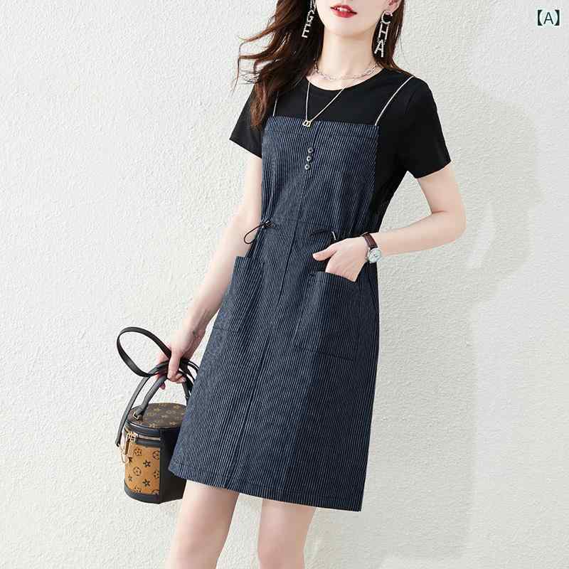 サロペットワンピース レディース Vネック シンプル 無地 ジャンパースカート ゆったり ロング丈 体型カバー オーバーオール 大人可愛い おしゃれ きれいめ