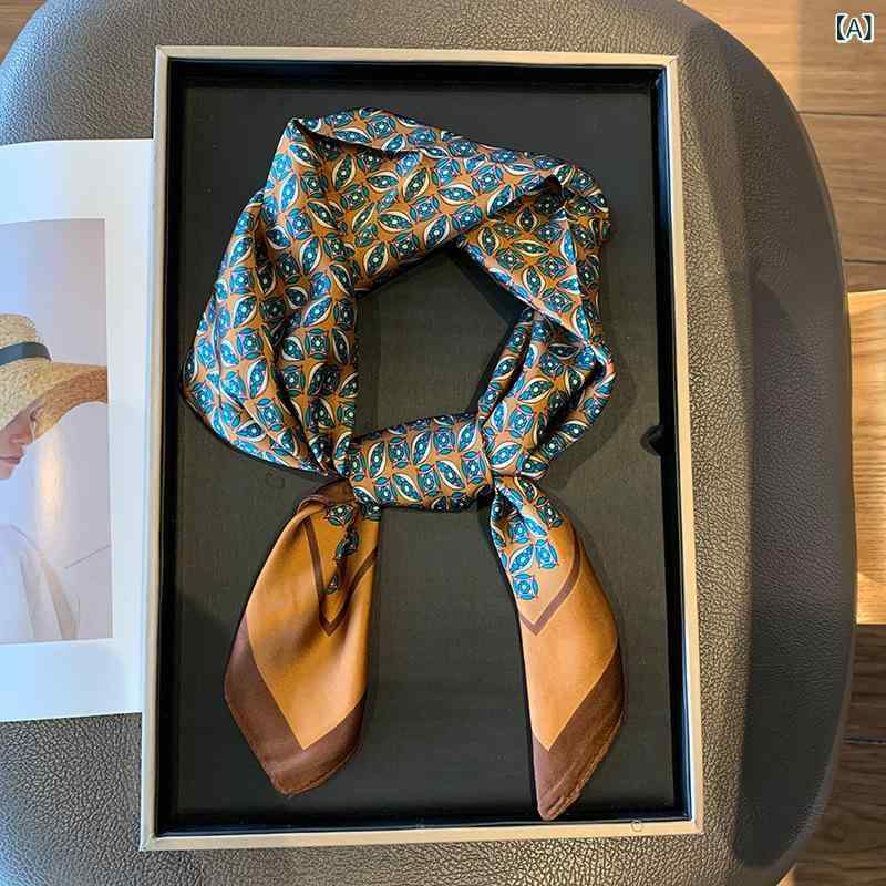 シルクスカーフ 高級感 おしゃれ 上品 レディース 90cm 50cm トルコ風 日本製 白 大人 エレガント 通勤 通学 卒業式 入学式