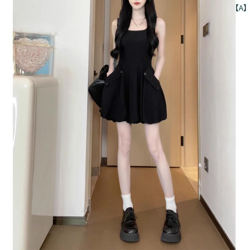 サロペットワンピース レディース 春夏 大人可愛い Vネック ジャンパースカート ゆったり Aライン 体型カバー 無地 ロング丈 マタニティ おしゃれ きれいめ