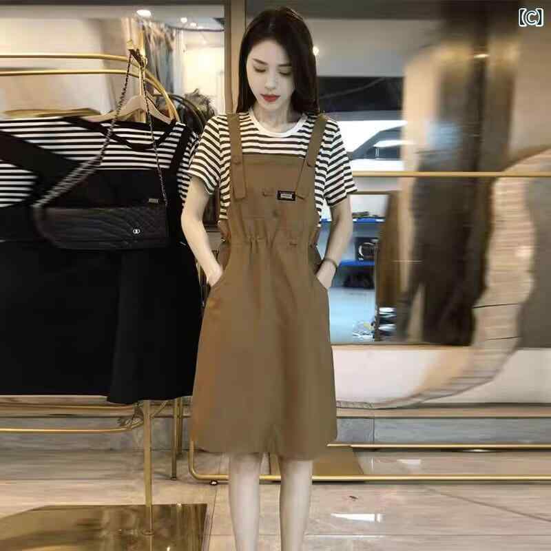 サロペット パンツ レディース オーバーオール つなぎ カジュアル ファッション デニム 夏 ゆったり スリム バックバニー ショーツ ブルー