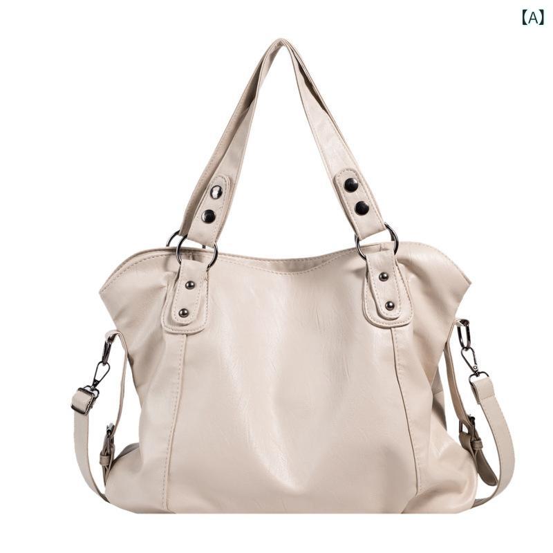 バケツバッグ レディース 本革 ショルダー 斜めがけ 軽量 大容量 シンプル おしゃれ カジュアル 通勤 通学 人気
