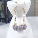 ピアス 鈴蘭 すずらん レディース 花 揺れる レジン 樹脂 金属アレルギー対応 痛くない 軽い 小ぶり 大人可愛い 清楚 上品 ハンドメイド かわいい フォーマル 普段使い ギフト 結婚式 卒業式 入学式