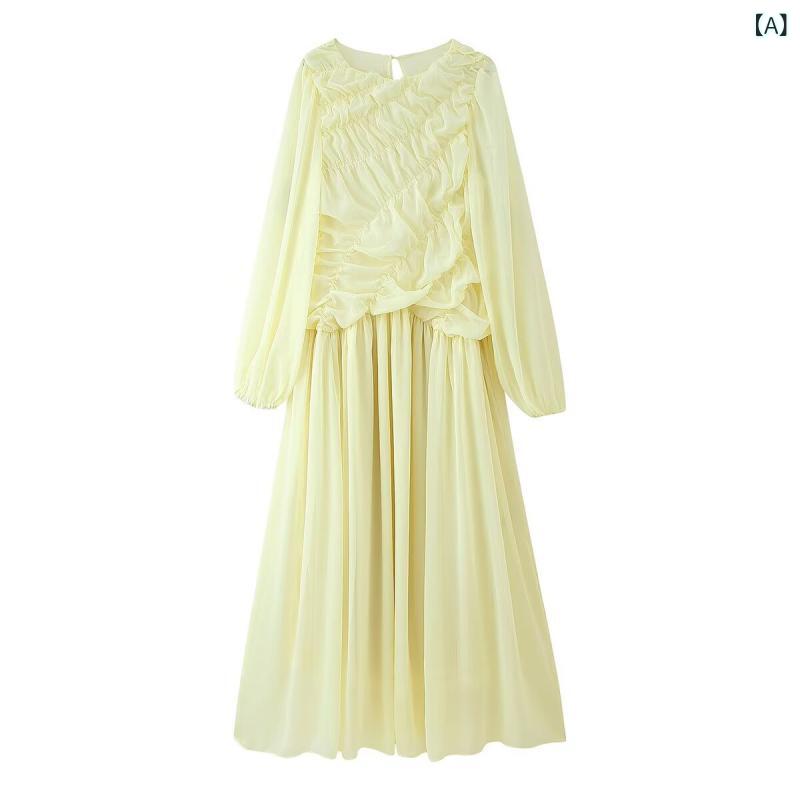 パーティードレス ロング マーメイドライン レディース 結婚式 お呼ばれ フォーマル レース切り替え 袖あり きれいめ 上品 20代30代40代