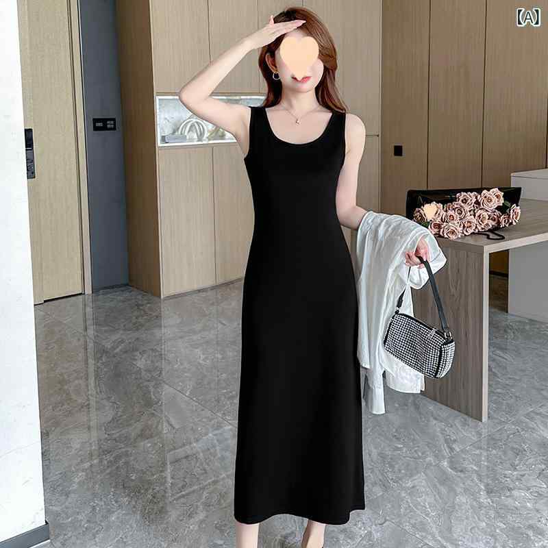 ジャンパースカート デニム レディース ロング サロペット風 体型カバー きれいめ 大人カジュアル ミモレ丈 春夏秋 大きいサイズ