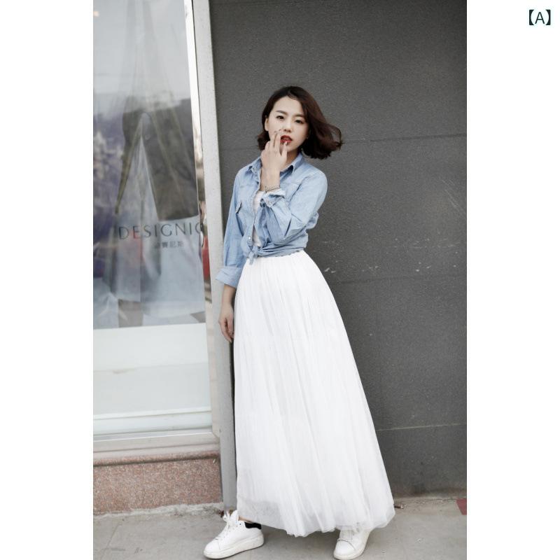 プリーツスカート ロング シフォン レディース ハイウエスト 着痩せ ウエストゴム フレア マキシスカート 透け感 軽やか 無地 黒 白 ベージュ 春 夏 きれいめ 大人可愛い カジュアル 通勤 OL ファッション 体型カバー 大きいサイズ