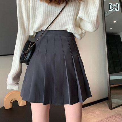 プリーツスカート ロング レディース ハイウエスト シフォン スカート 上品 エレガント 高見え きれいめ 大人 通勤 オフィス フォーマル 無地 黒 白 グレー 大きいサイズ 体型カバー 美脚ライン マキシスカート