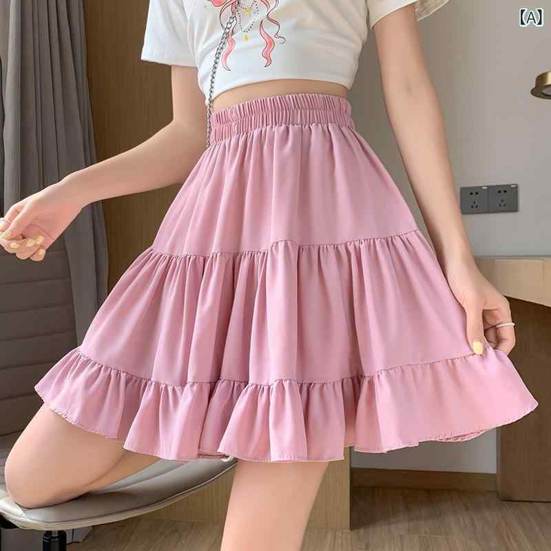 プリーツスカート ロング レディース ハイウエスト シフォン スカート 上品 エレガント 高見え きれいめ 大人 通勤 オフィス フォーマル 無地 黒 白 グレー 大きいサイズ 体型カバー 美脚ライン マキシスカート