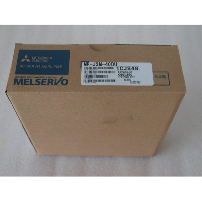 Rakuten - 新品★送料無料★ MITSUBISHI/三菱 サーボアンプ MR-J2M-40DU★1年保証