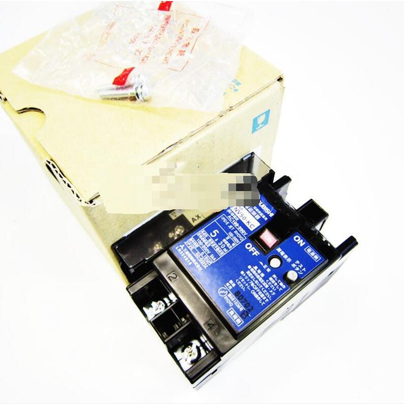 Rakuten - 新品★送料無料★MITSUBISHI三菱電機 NV50-KC 2P 5A AC100-200V 30mA 用漏電遮断器★1年保証