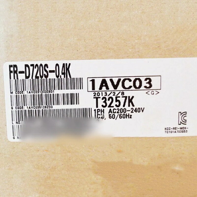Rakuten - 新品★送料無料★MITSUBISHI三菱電機 FR-D720S-0.4K 用インバーター★1年保証