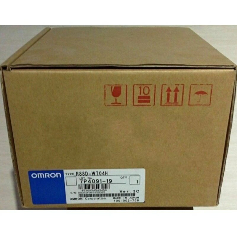 Rakuten - 新品★送料無料★OMRON オムロン R88D-WT04H サーボドライバ★1年保証