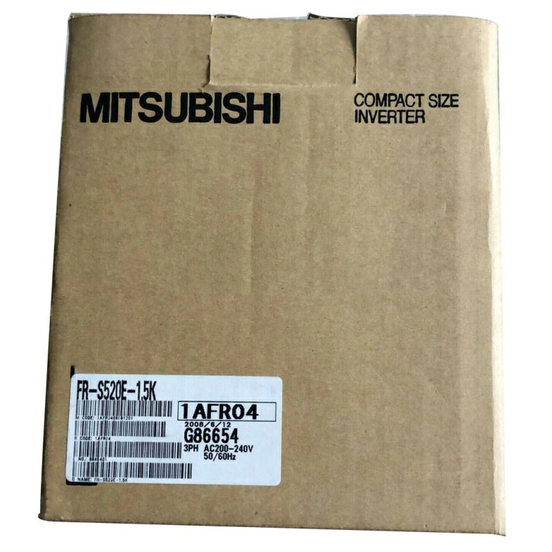 Rakuten - 新品★送料無料★MITSUBISHI 三菱電機 FR-S520E-1.5K 用インバーター★1年保証