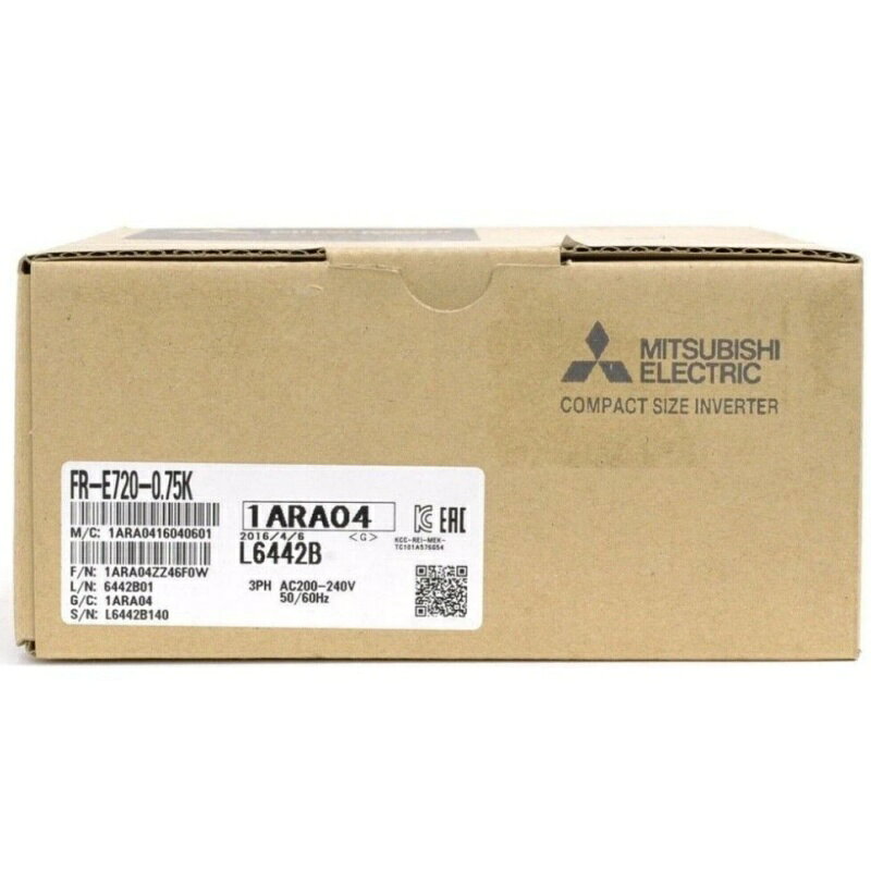 Rakuten - 新品★送料無料★MITSUBISHI / 三菱 FR-E720-0.75K　インバータ ★1年保証