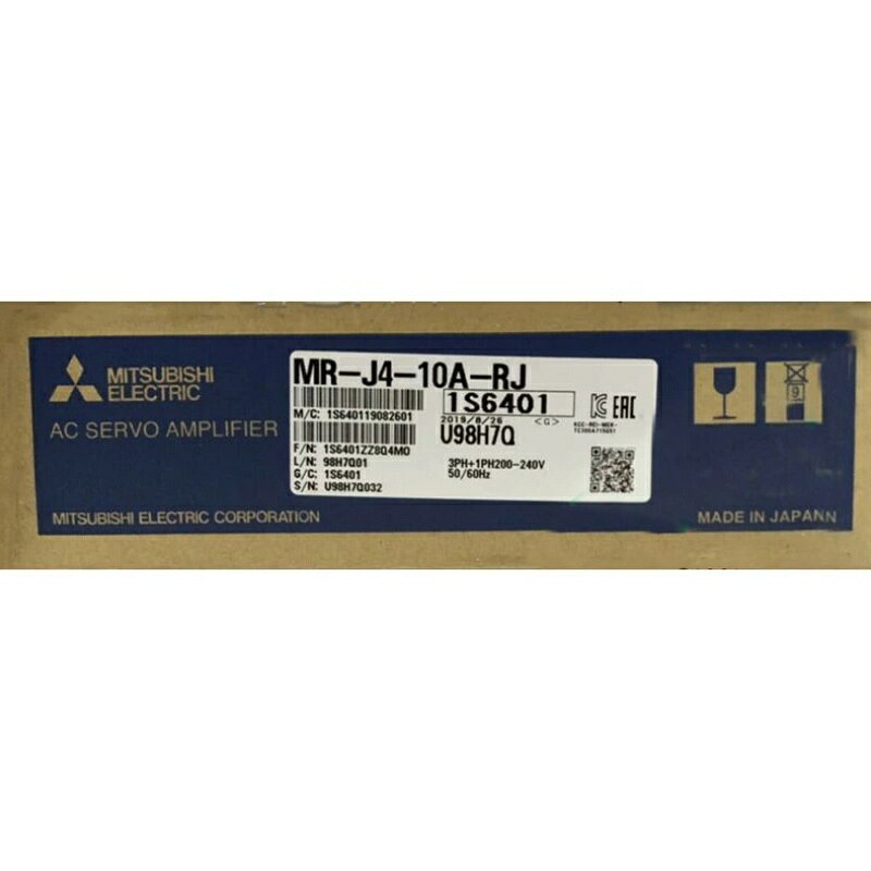 Rakuten - 新品★送料無料★ MITSUBISHI/三菱 MR-J4-10A-RJ サーボアンプ★1年保証