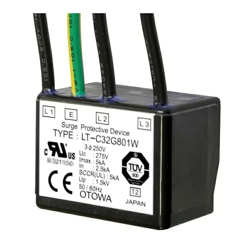 Rakuten - 新品★送料無料★OTOWA 音羽電機 LT-C32G801WS 装置用SPD 避雷器 800V OT★1年保証