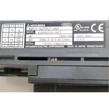 Rakuten - 新品★送料無料★MITSUBISHI 三菱電機 AJ65VBTS32-16DT スプリングクランプ端子台タイプ 入出力複合ユニット★1年保証