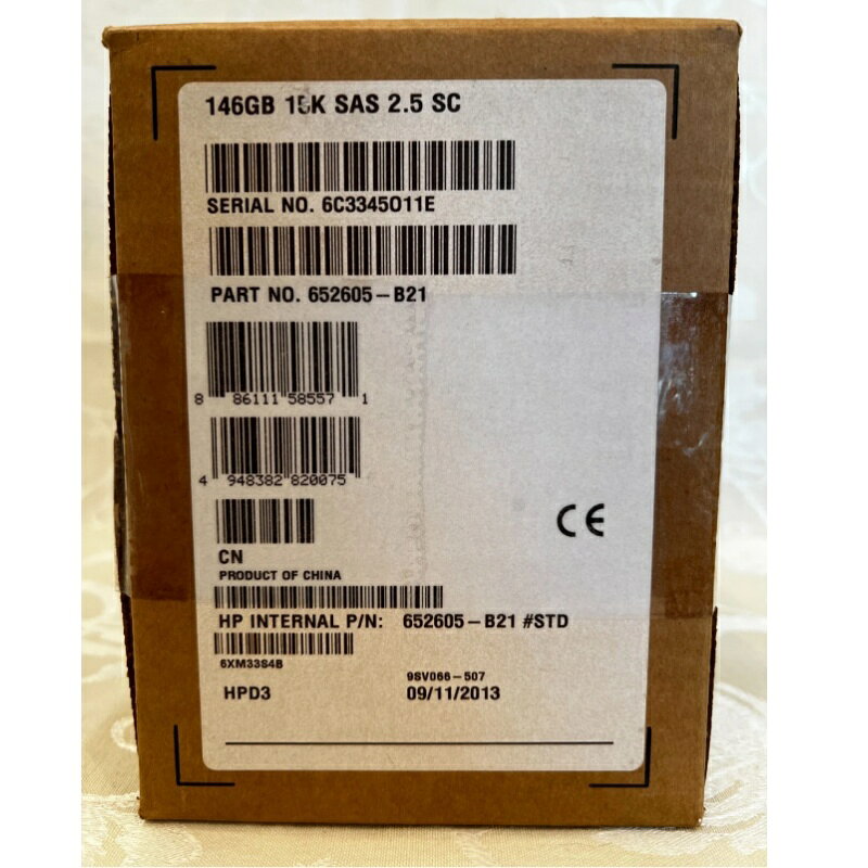 Rakuten - 新品★送料無料★HP 146GB 15K SAS 2.5