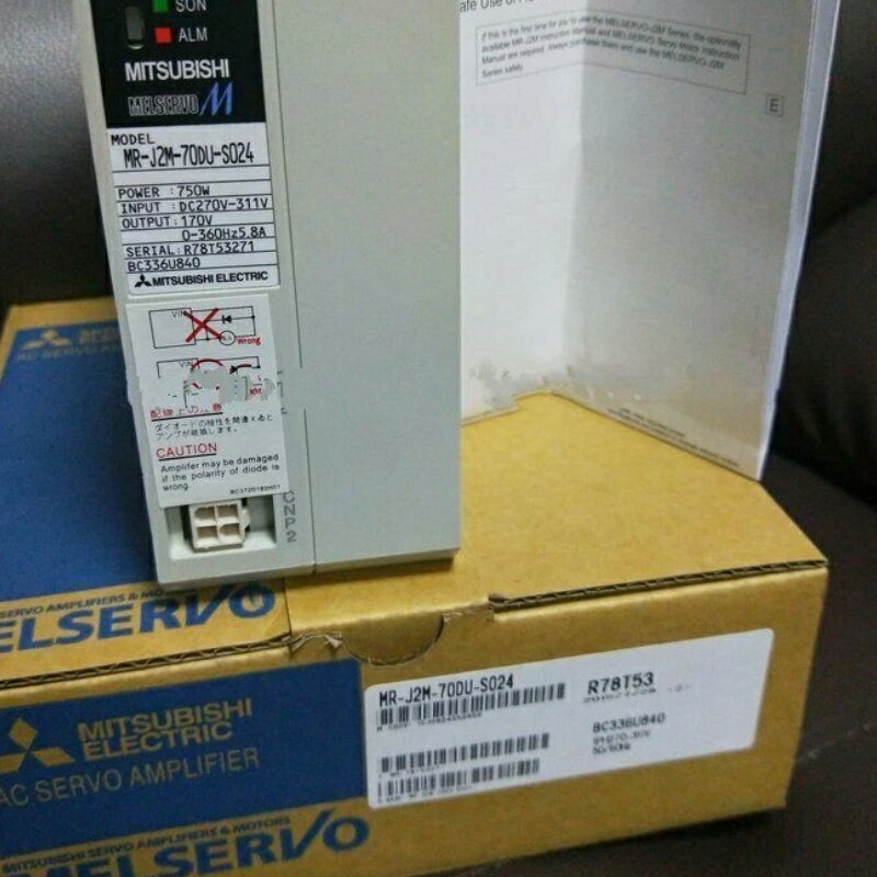 Rakuten - 新品★送料無料★MITSUBISHI/三菱 MR-J2M-70DU-S024 サーボアンプ★1年保証