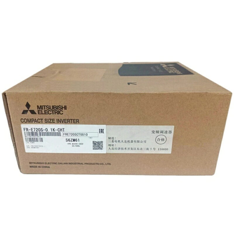 Rakuten - 新品★送料無料★MITSUBISHI 三菱電機 FR-E720S-0.1K-CHT 用インバーター★1年保証