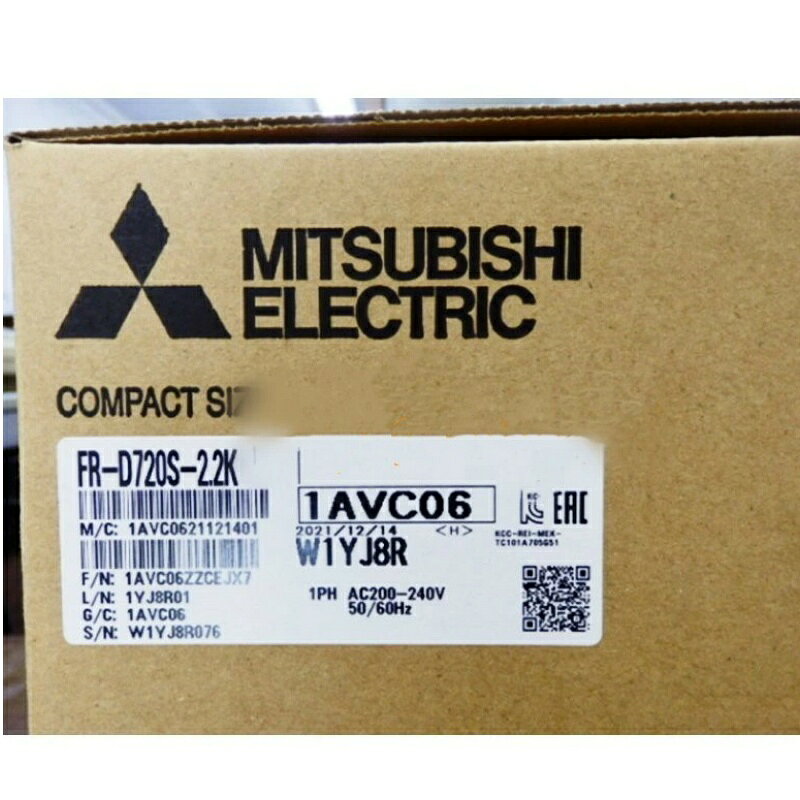 Rakuten - 新品★送料無料★MITSUBISHI三菱電機 FR-D720S-2.2K 用インバーター★1年保証