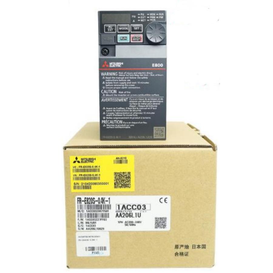 新品★送料無料★MITSUBISHI 三菱電機 FR-E820S-0.4K-1 インバーター★1年保証