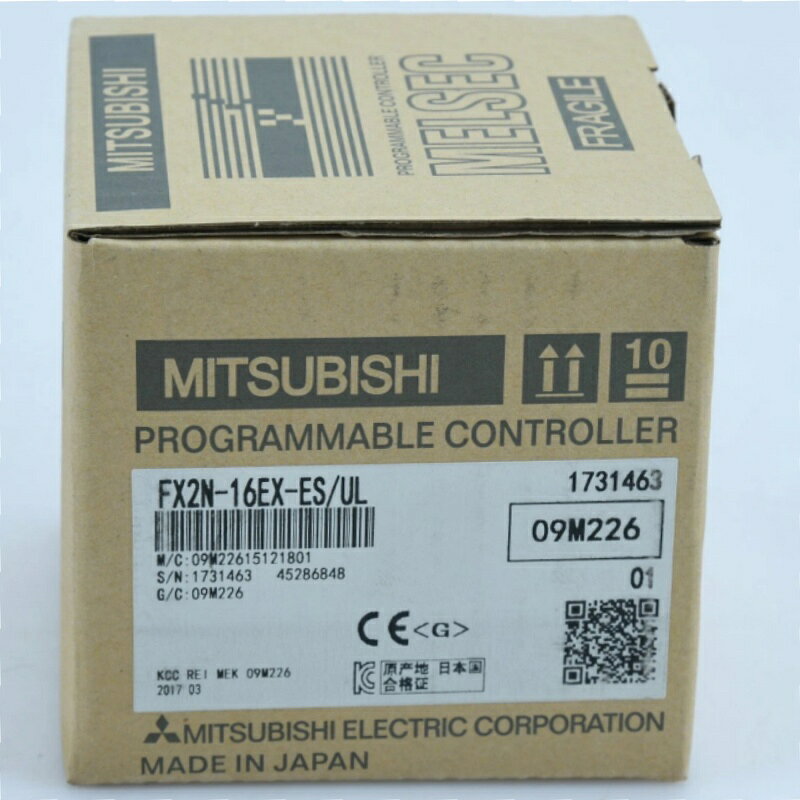 Rakuten - 新品★送料無料★MITSUBISHI/三菱電機 シーケンサ FX2N-16EX-ES/UL★1年保証