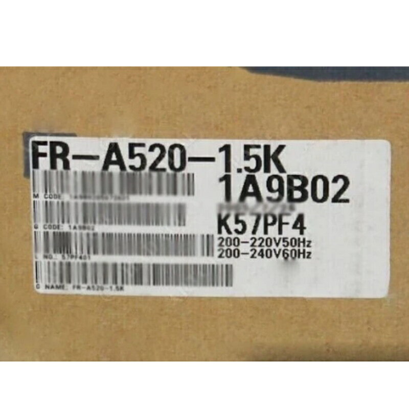 Rakuten - 新品★送料無料★MITSUBISHI 三菱 インバータ FR-A520-1.5K★1年保証