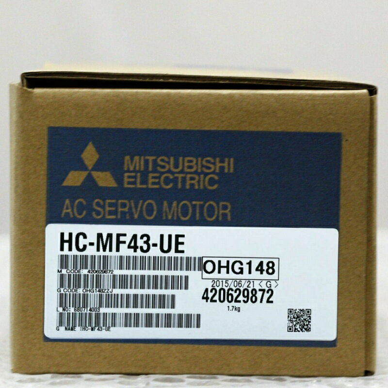 Rakuten - 新品★送料無料★MITSUBISHI/三菱 HC-MF43-UE サーボモーター ★1年保証
