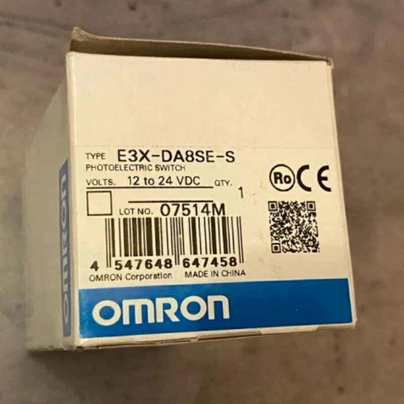 Rakuten - 新品★送料無料★OMRON オムロン E3X-DA8SE-S 高機能デジタルファイバセンサ★1年保証