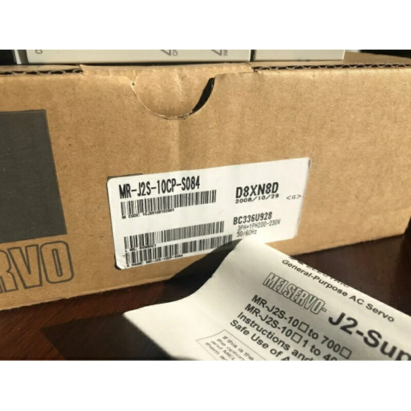 Rakuten - 新品★送料無料★MITSUBISHI 三菱 MR-J2S-10CP-S084 ACサーボアンプ シーケンサ PLC★1年保証
