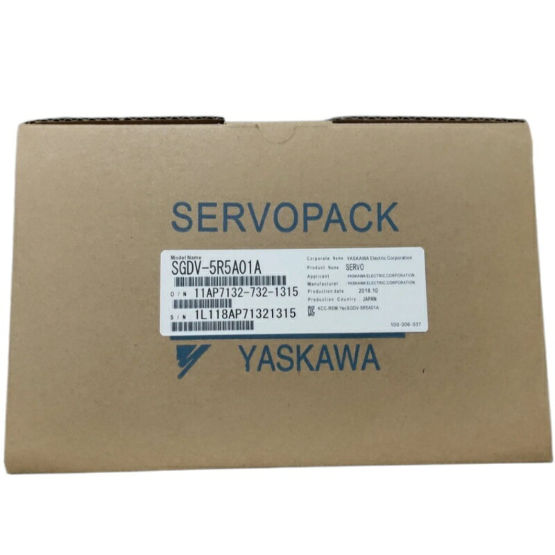 Rakuten - 新品★送料無料★YASKAWA 安川電機 SGDV-5R5A01A サーボドライバー★1年保証