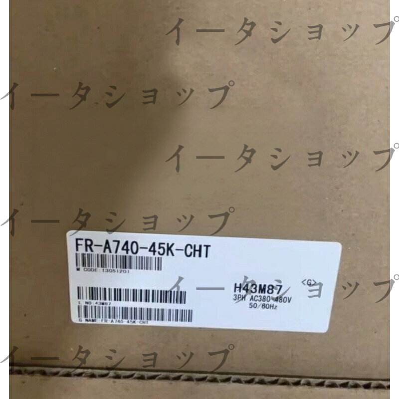 商品詳細 基本情報 商品名：FR-A740-45K-CHT 一般名称：FR-A740-45K-CHT 販売者：堀部　有紀 新品未使用 1 年保証（商品お受け取り後より適用）。 複数在庫ございます、同梱発送大歓迎です！ 発送詳細：全国一律送料無料、お届けまで通常 5～7 日程度かかります。天候・配送業者の都合により、お届けに遅延が発生する場合がございます。 スムーズな配送のため、会社名と受取人名を正確に全てご記入ください。ご了承ください。 出品中の商品は生産終了品や長期保管品が含まれる場合がございますが、全品動作確認済みで正常動作を保証いたしますのでご安心ください。 輸送時の影響により、梱包箱に若干の凹みや小傷がある場合がございます。何卒ご了承のほどよろしくお願いいたします。 ご不明な点がございましたら、お気軽にお問い合わせください。お世話になります。 弊店では三菱電機、安川電機、富士電機、オムロン等のサーボモーター及び各種モーターを販売しております。 弊店出品商品は全て 1 年保証付きですので、ご安心ください。 ご不明な点がございましたら、質問欄よりお問い合わせください。 出品以外の上記メーカーのサーボモーターも取り扱い可能です。ご希望の部品がございましたら、お気軽にご連絡ください。お得なお見積りをご提出いたします。 現在、未出品商品のお問い合わせにも対応可能です。 メールアドレス：store_rakuten@eta-online.xyz までご連絡をお待ちしております。 今後ともどうぞよろしくお願いいたします。