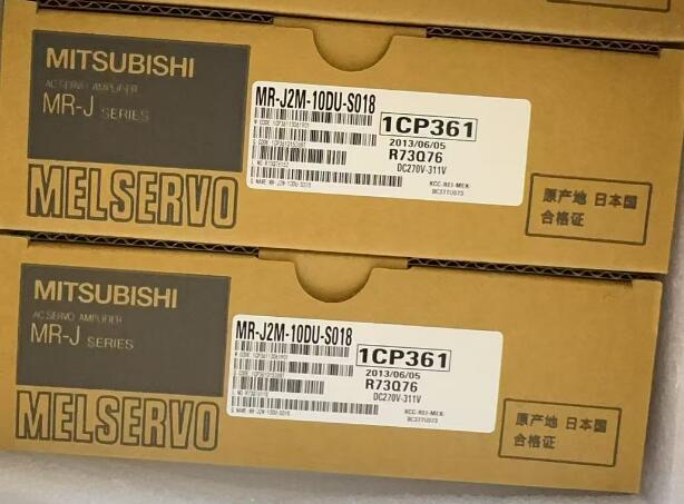 新品★送料無料★MITSUBISHI/三菱 MR-J2M-10DU-S018 サーボアンプ★1年保証